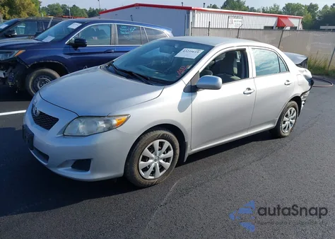 2010 Toyota Corolla Le из США, поврежденный, VIN 1NXBU4EE9AZ168315